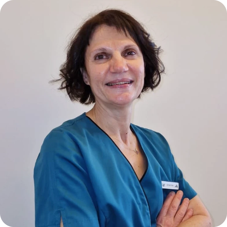 severine assistante dentaire odf Accueil Cabinet d’orthodontie Drs. ROCCA & Associés